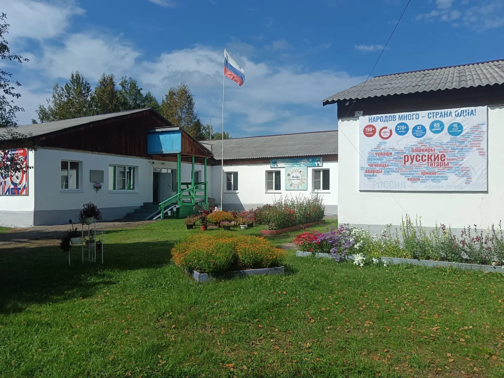 Здание оновной школы Здание оновной школы.